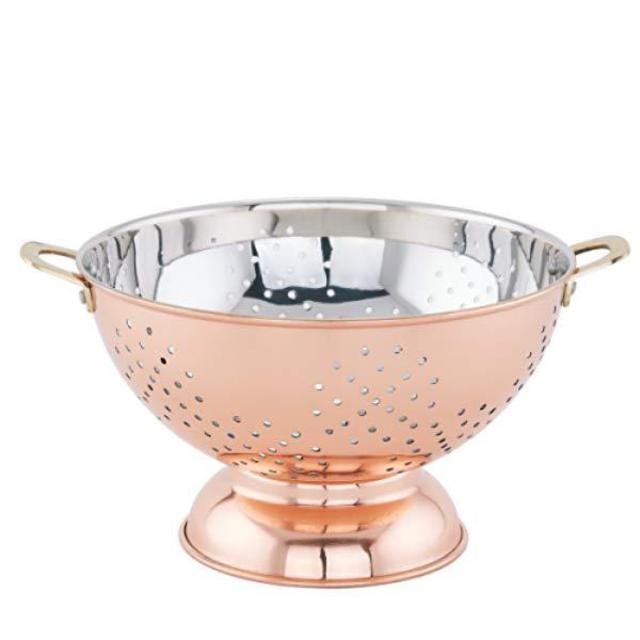 Old Dutch 769 Colander, 9", Copper