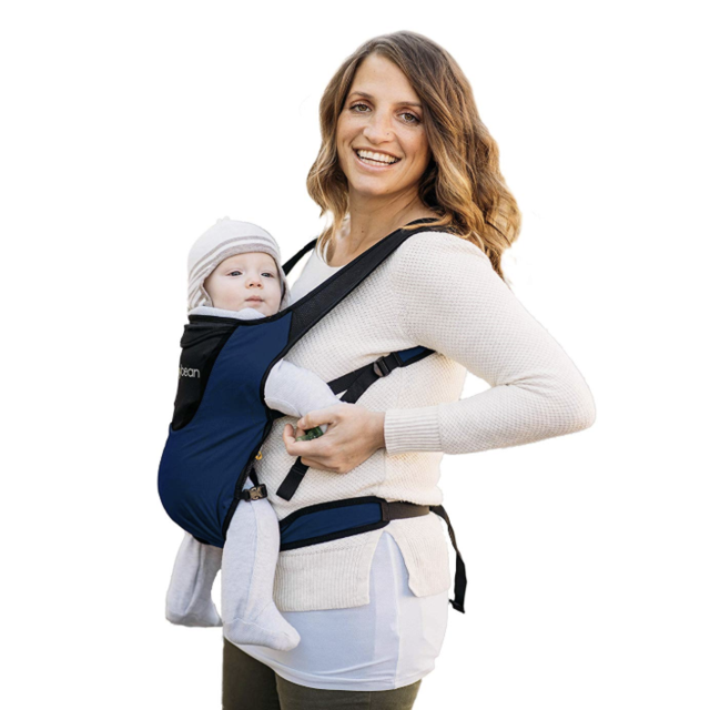 Bitybean UltraCompact Baby Carrier (Blue Berry)