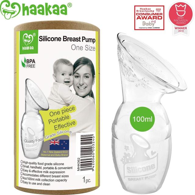 Haakaa Manual Breast Pump 4oz/100ml
