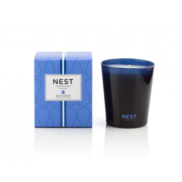 Blue Garden Classic Candle