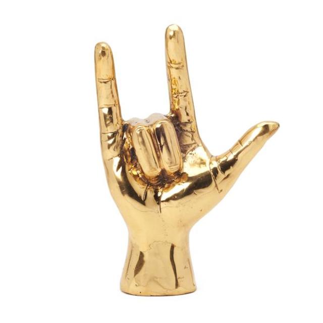 Brass "I Love You" Hand, Consort Design