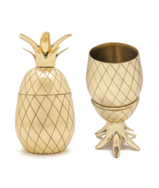 GOLD PINEAPPLE TUMBLER, Design Darling