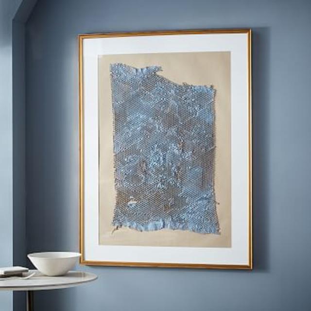 Oversized Gallery Frame – Antique Gold/Mat, West Elm