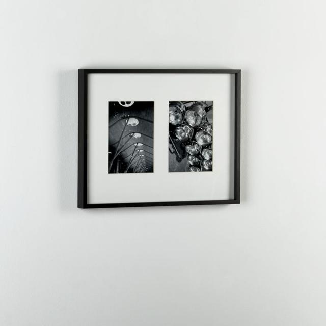 gallery carbon 2 5x7 picture frame, CB2