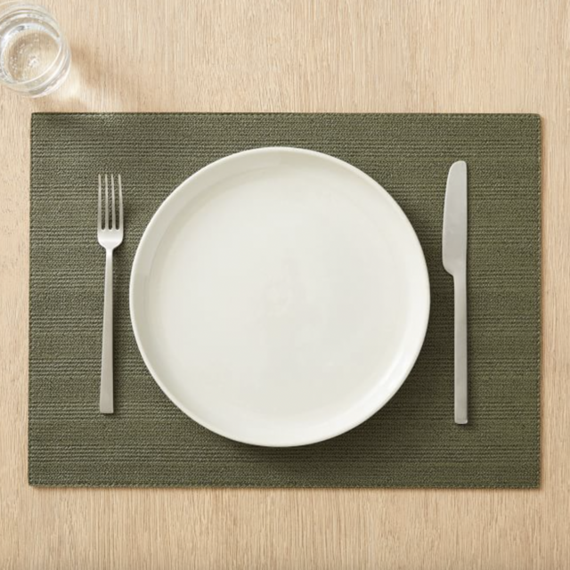 Braid Texture Easy-Care Placemat (Set of 8)