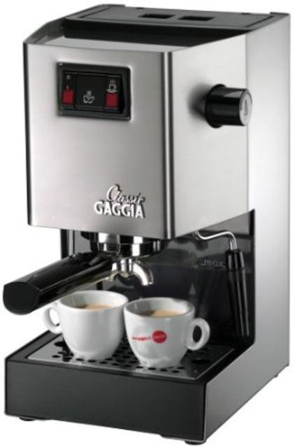 Gaggia 14101 Classic Espresso Machine, Brushed Stainless Steel