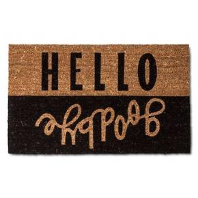 Product description page - Hello Goodbye Doormat 2'x3' Multicolored - Room Essentials™