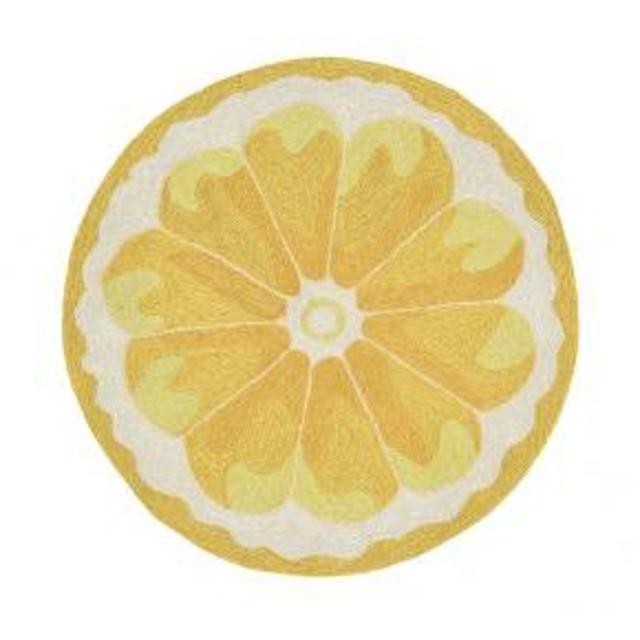 Product description page - Lemon Slice Kitchen Rug - Liora Manne