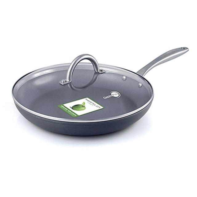 GreenPan™ Lima 12-Inch Hard Anodized Nonstick Ceramic Covered Fry Pan