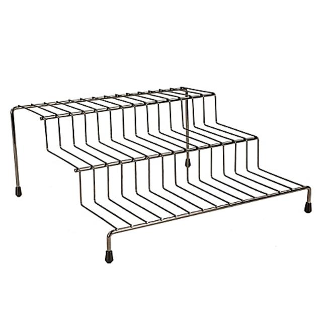 Home Basics® 3-Tier Wire Seasoning Rack in Onyx