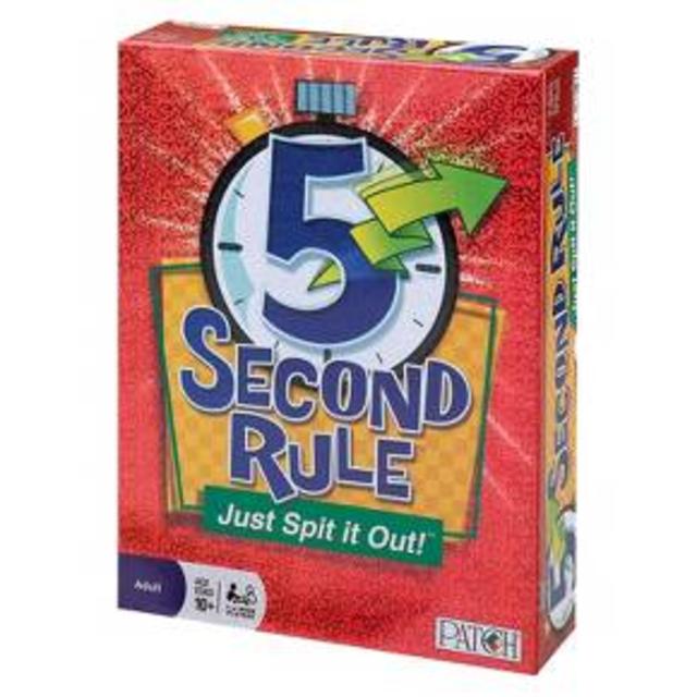 Product description page - 5 Second Rule Just Spit it Out! Board Game