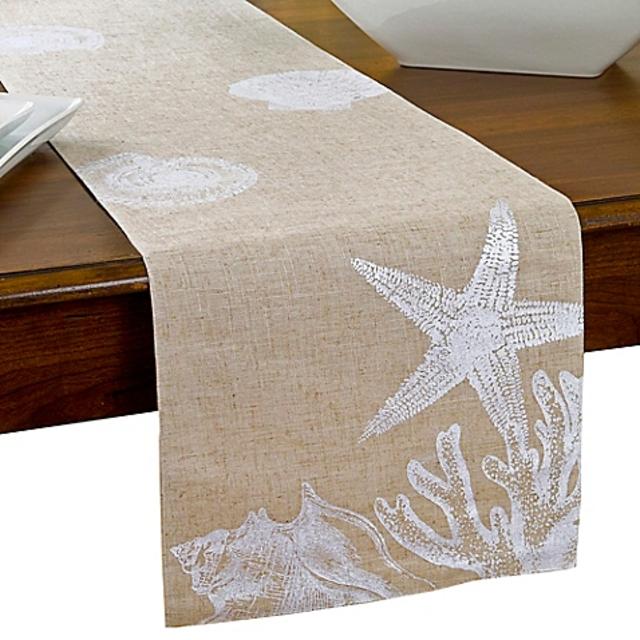 Shore Shells 54-Inch Table Runner