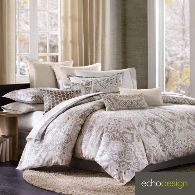 Echo Design Odyssey Cotton Paisley 4-piece Comforter Set- King