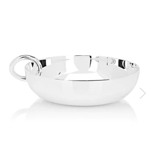 Christofle Vertigo Silver Plate Small Bowl