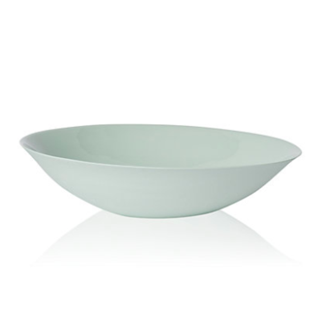 Mud - Flared Porcelain Large Bowl - Color Mist