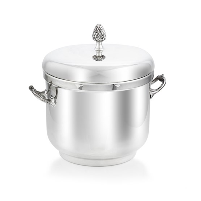 SILVERPLATE ICE BUCKETS - with Pineapple Finial