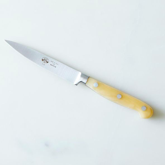 Berti White-Handled Italian Kitchen Knives - Pairing Knife