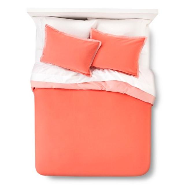 Threshold™ Washed Linen Duvet Set product details page
