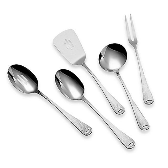 Ginkgo Lafayette Stainless Steel 5-Piece Kitchen Tool Set