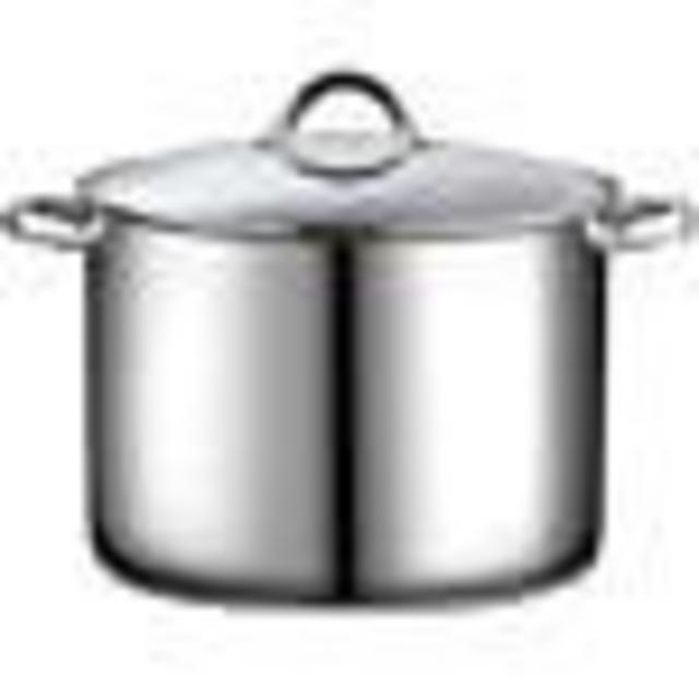 Cook N Home 16 Quart Stockpot with Lid, Stainless Steel