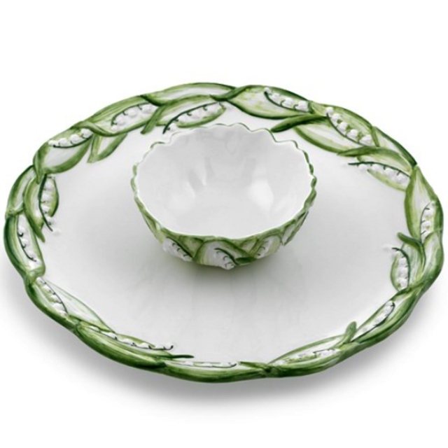 Lily of the Valley Chip & Dip