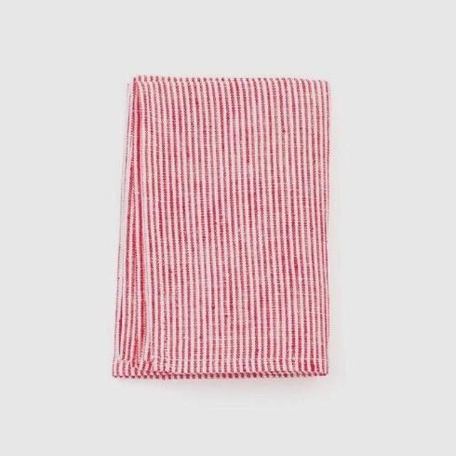 Kitchen Cloth: Red Seersucker