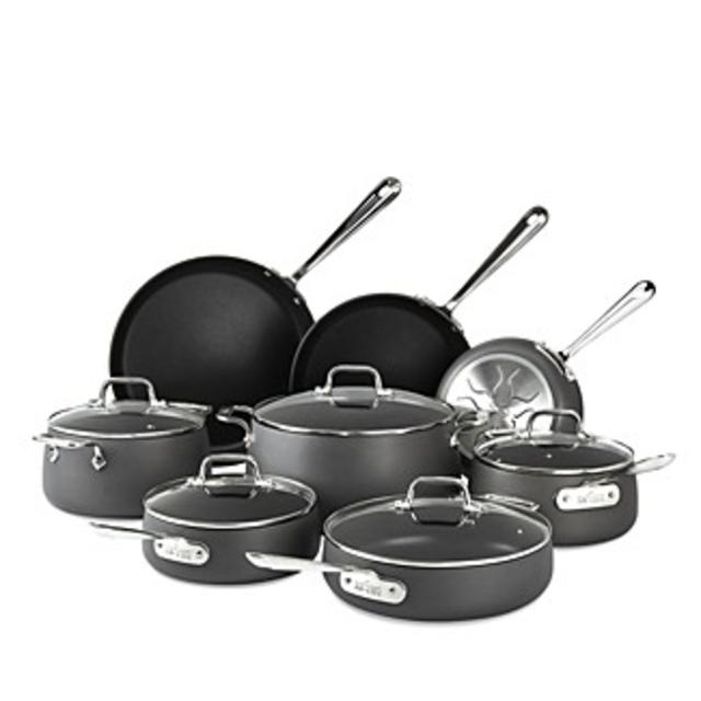All-CladHard Anodized Nonstick 13-Piece Cookware Set