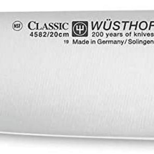 WÜSTHOF Classic 8 Inch Chef’s Knife,Black,8-Inch