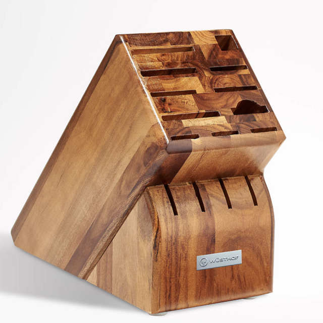 Wüsthof ® 15-Slot Acacia Knife Block