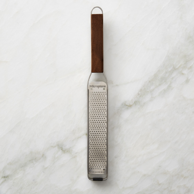 Microplane® Master Series Walnut-Handled Zester