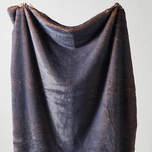Aleksi Faux Fur Throw Blanket