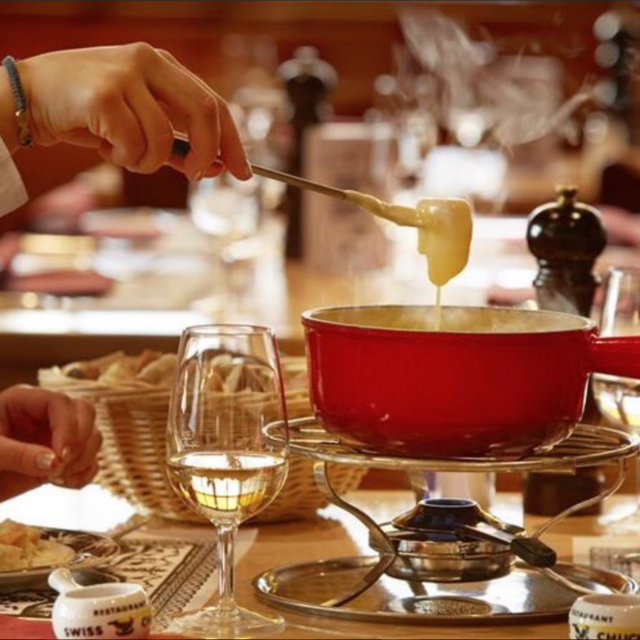 Fondu at Restaurant Swiss Chuchi