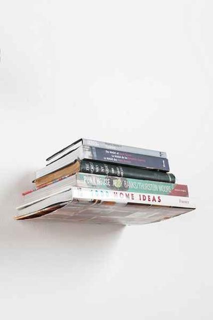 Invisible Book Shelf
