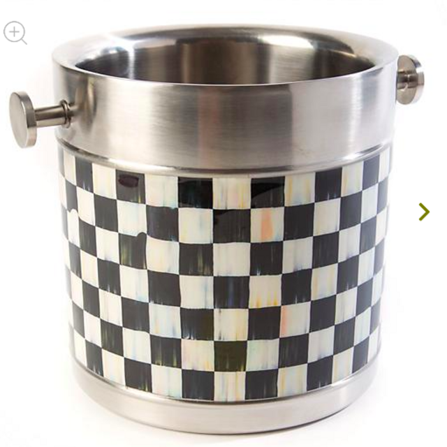 Ice Bucket - Courtly Check