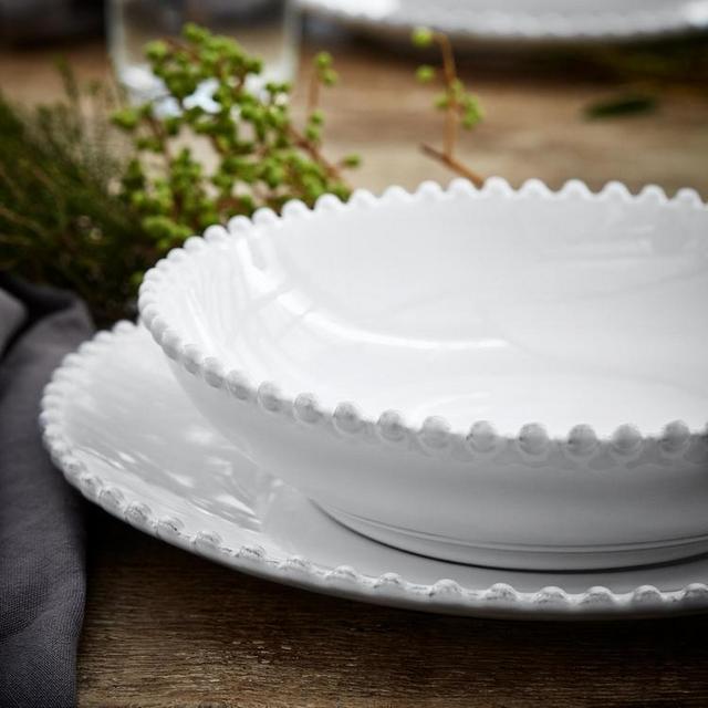PASTA PLATE 10" PEARL