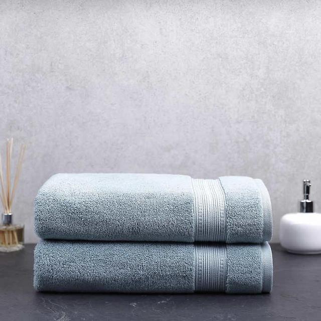 Charisma 100% Hygrocotton 2-piece Bath Sheet Set - (GREEN)