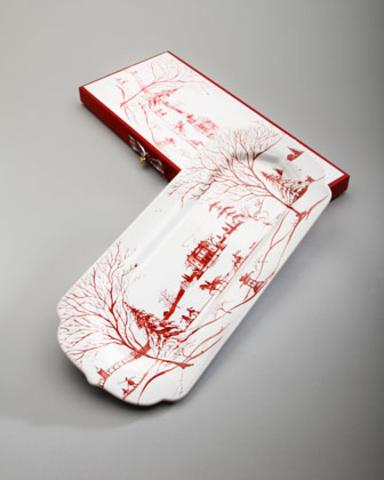 Juliska				 			 		 	 	   						Ruby "Winter Holiday" Hostess Tray