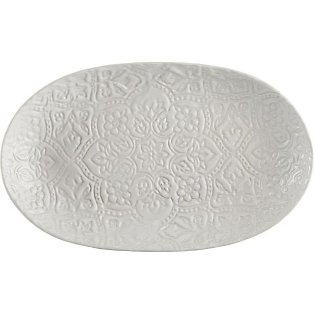 Jars Toulouse White 16.5"x10" Platter