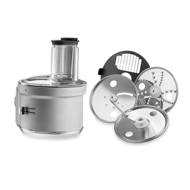 KitchenAid® Food Processor with Dicing Disc Stand Mixer Attachment in Stainless Steel