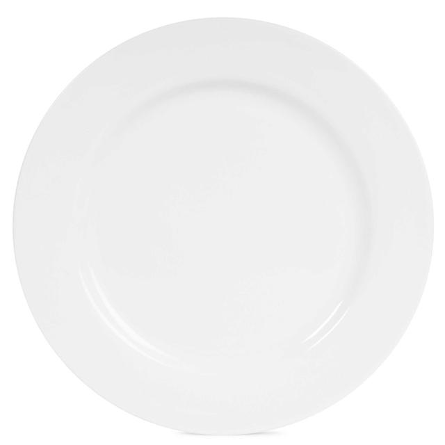 Fitz and Floyd Nevaeh White Grand Rim Salad Plate