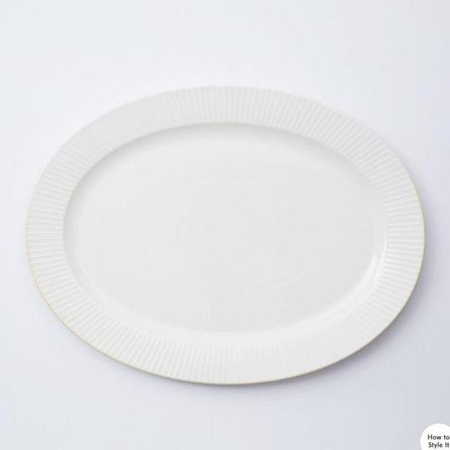 Textured Stoneware 21" Large Platter