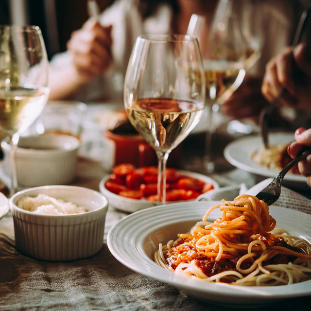 Dinner for Two in Italy