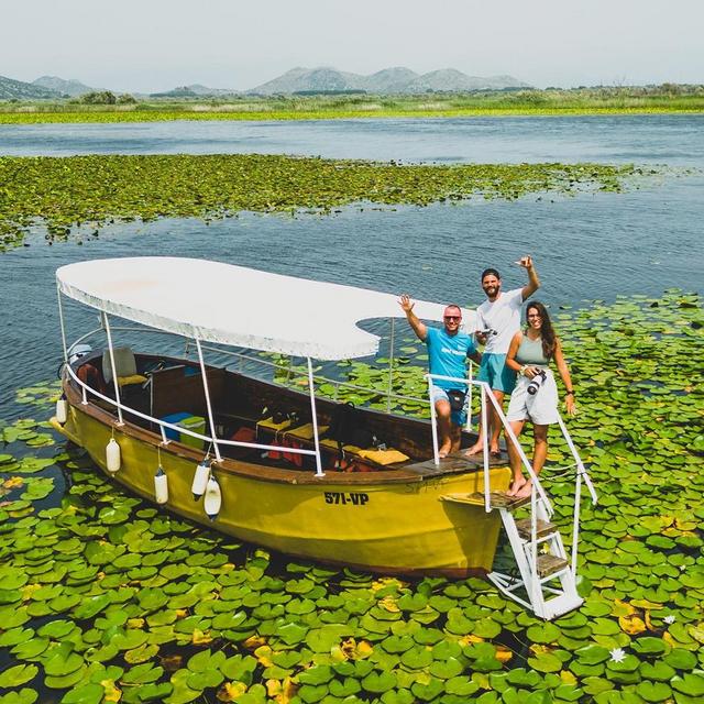 Private Boat tour of Lake Skadar Cruise and Crnojevića River