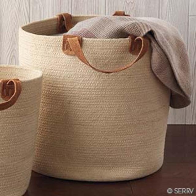 Large Jute Floor Tote