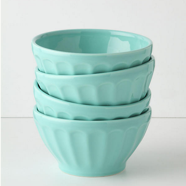 Latte Bowl Set (Color: Seafoam)