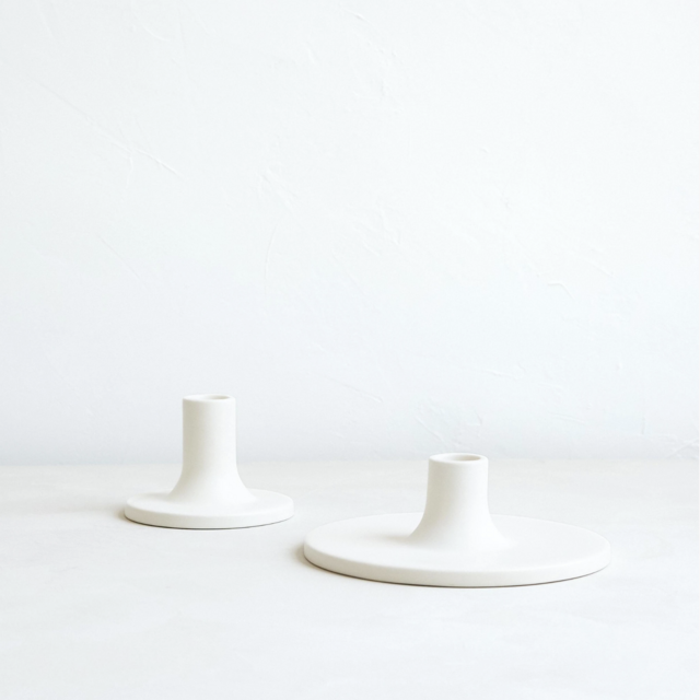 Floral Society Taper Candle Holder