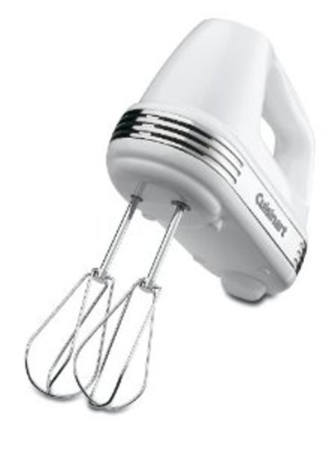 Cuisinart 5-Speed Hand Mixer, White