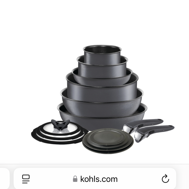 New pots and pans