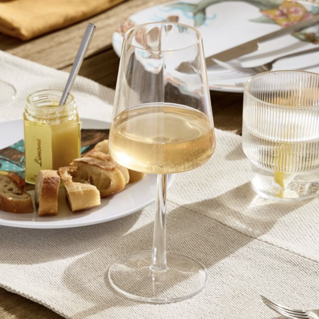 Horizon Crystal White Wine Glasses | Set of 8