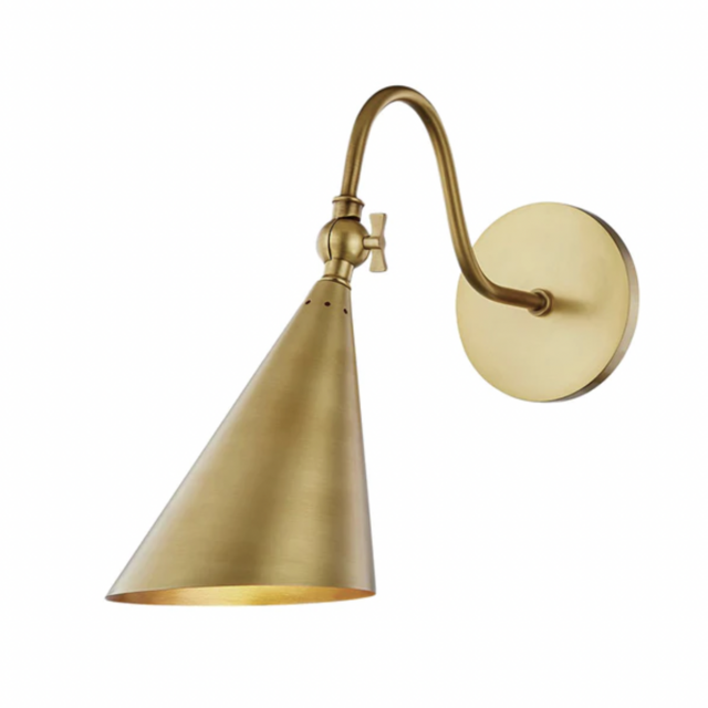 Lupe Sconce | Aged Brass